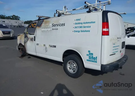 2023 Chevrolet Express Cargo Rwd 2500 Regular Wheelbase Wt из США, поврежденный, VIN 1GCWGAFP8P1144819